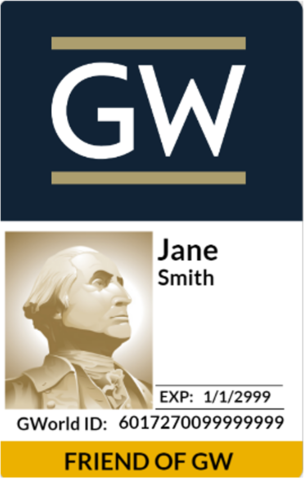 Friends of GW Card