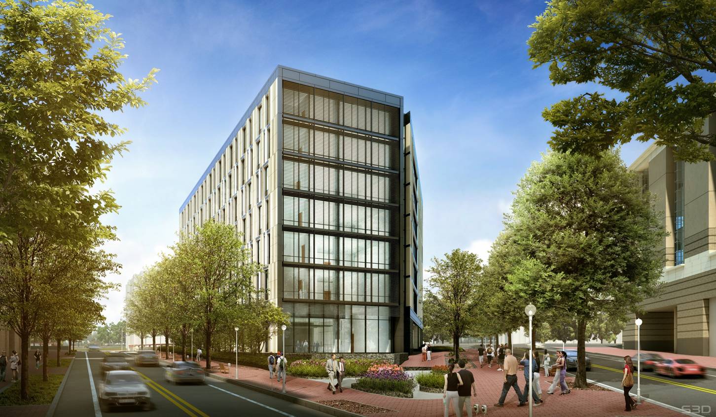 Looking North from 24th and New Hampshire