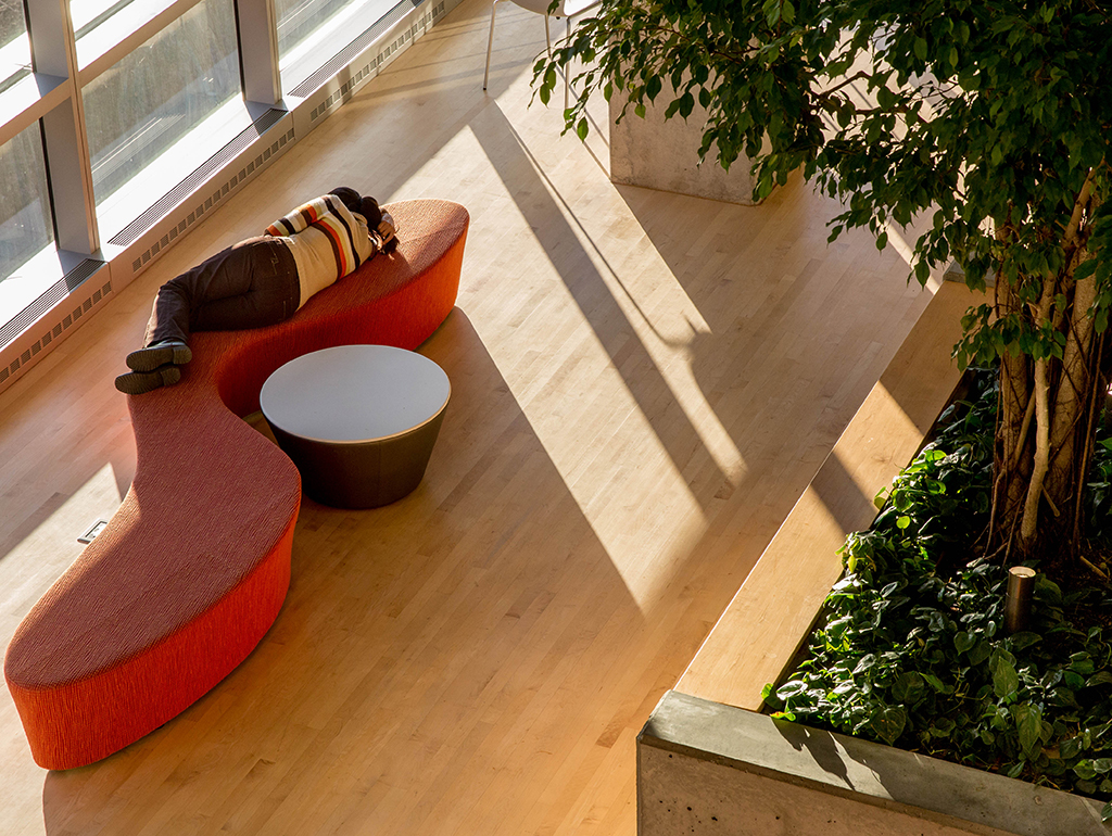 student reseting in research space in SEH