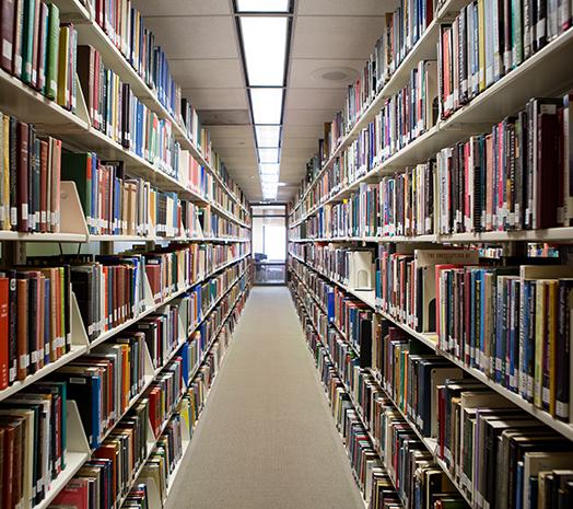 Gelman Library Aisle